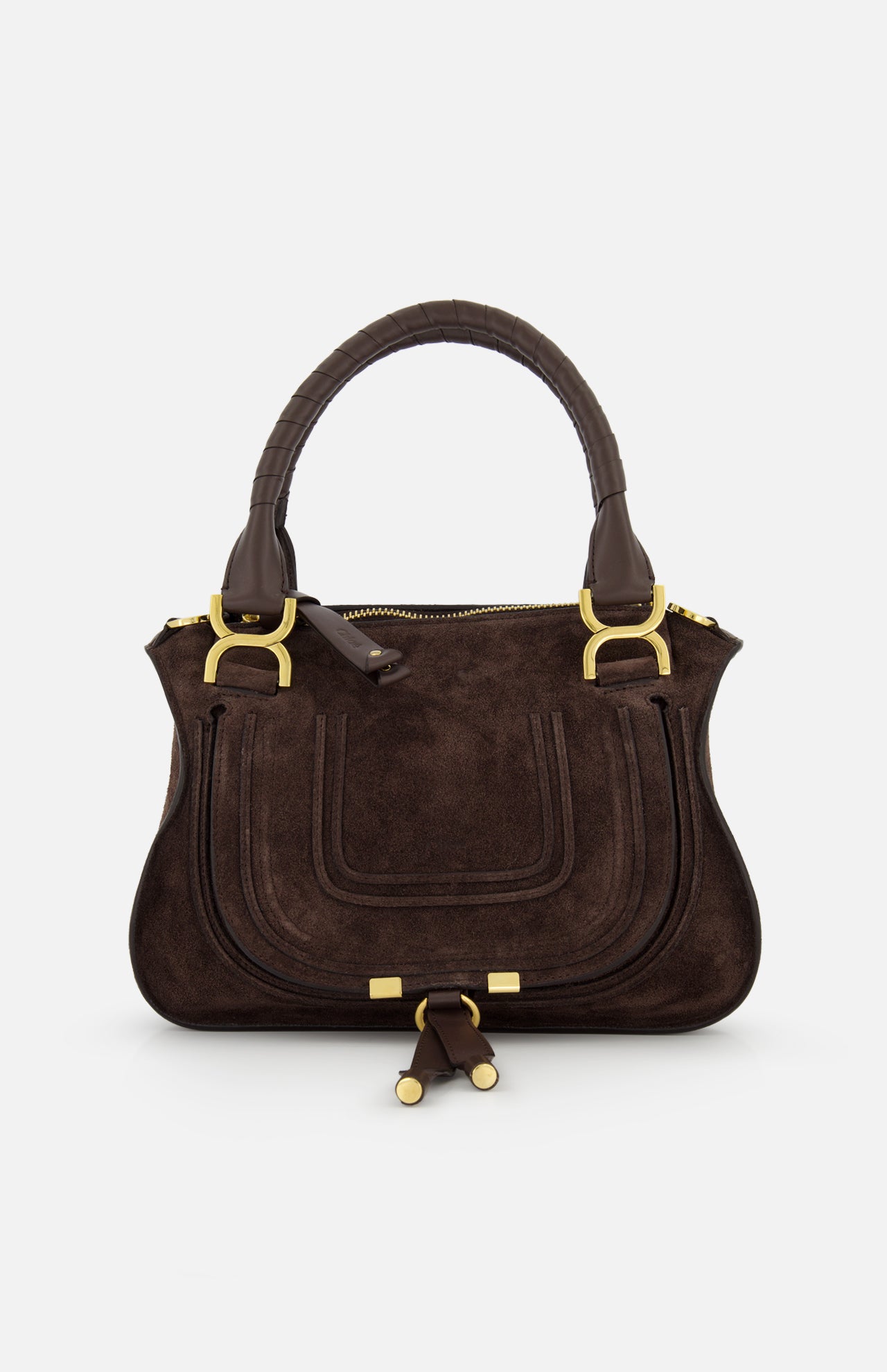 Marcie Suede Double Carry Bag (14685927670123)