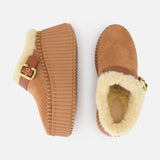 Nama Suede and Shearling Slipper