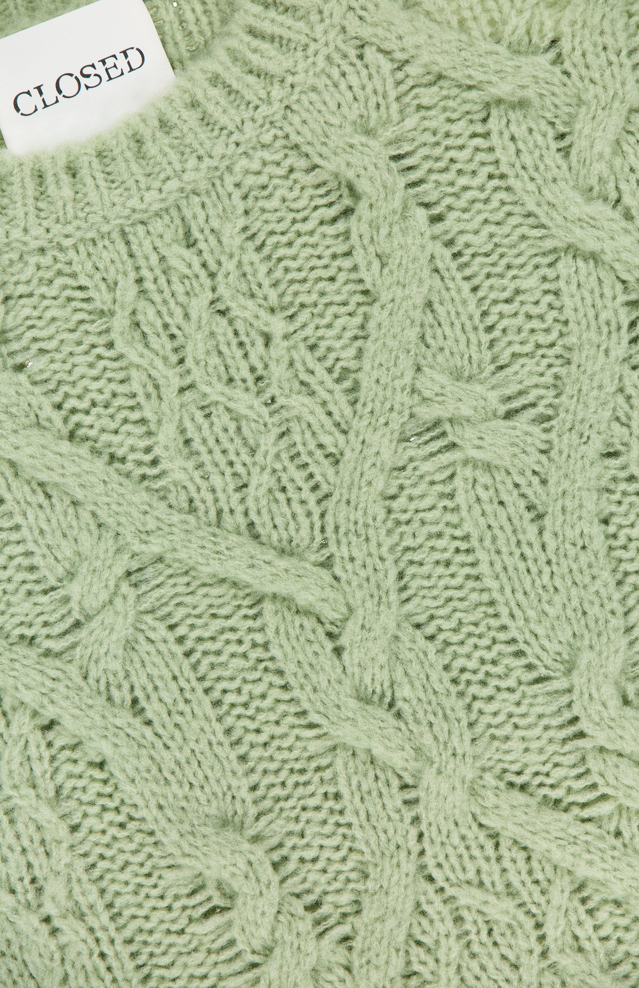 Cable Knit Wool Sweater (14697978331499)