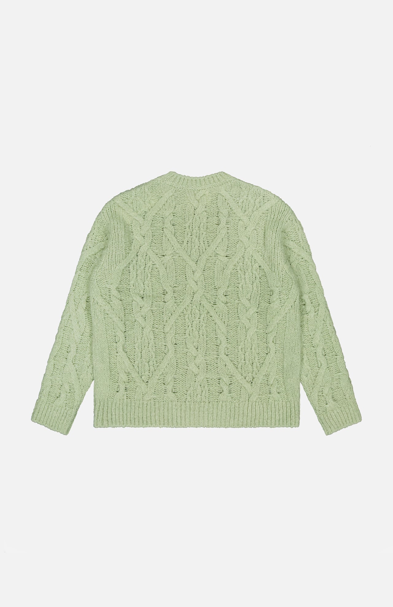 Cable Knit Wool Sweater (14697978331499)