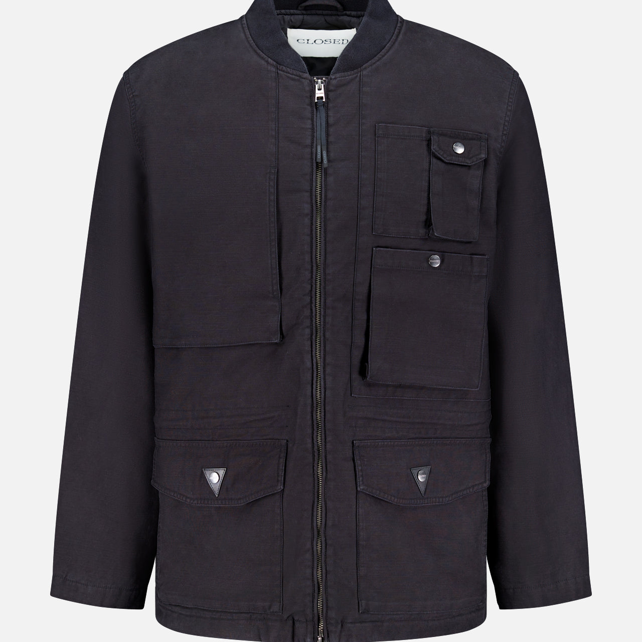 Multi Pocketed Vintage Field Jacket (14697978167659)