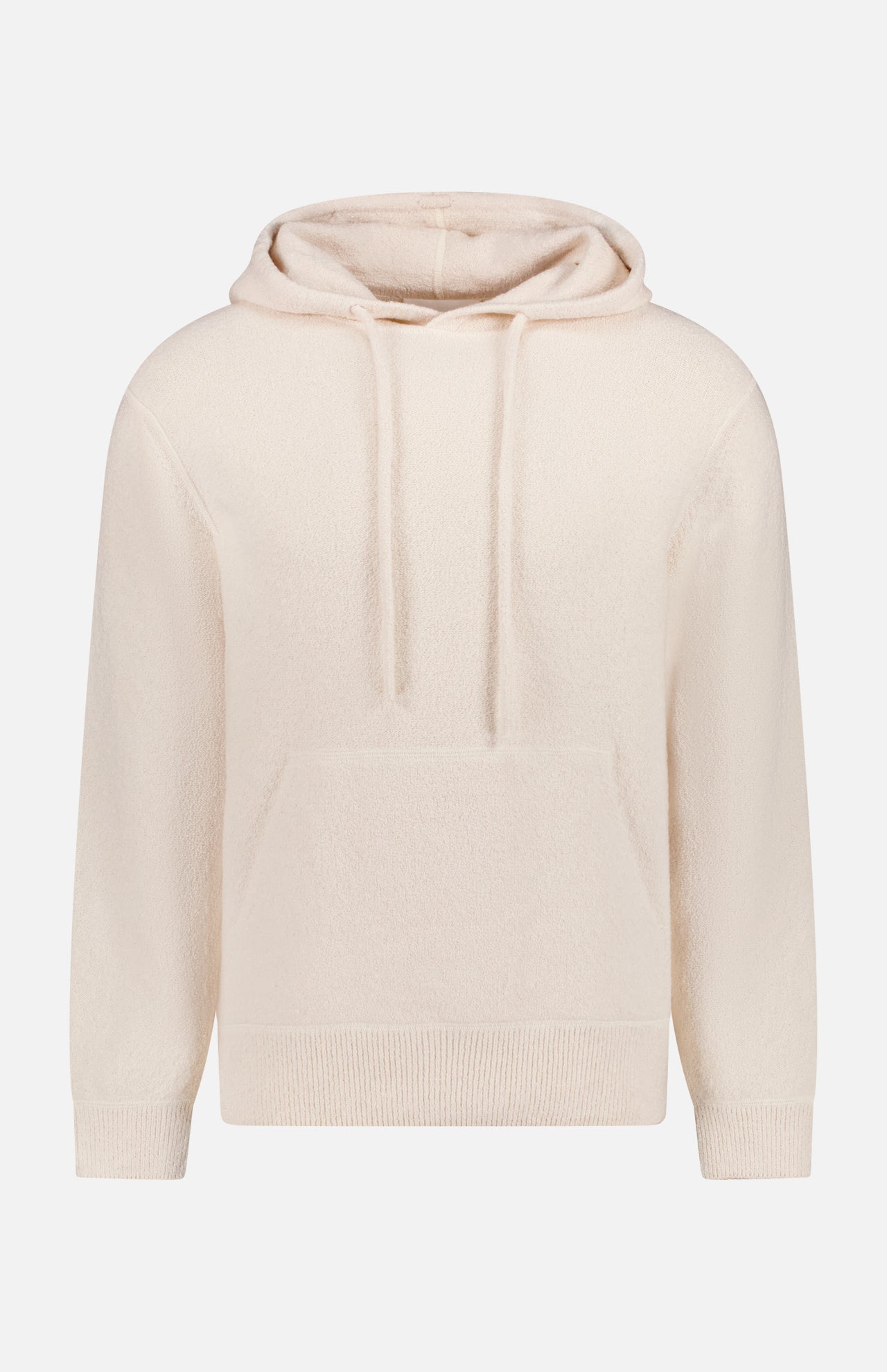 Knitted Bouclé Hoodie Sweatshirt (14622001004907)