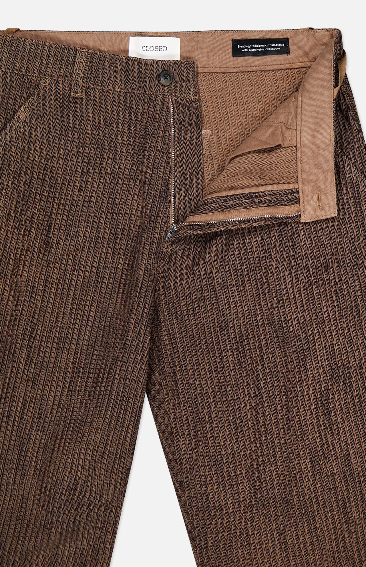 Toledo Tapered Herringbone Pant (14697978200427)
