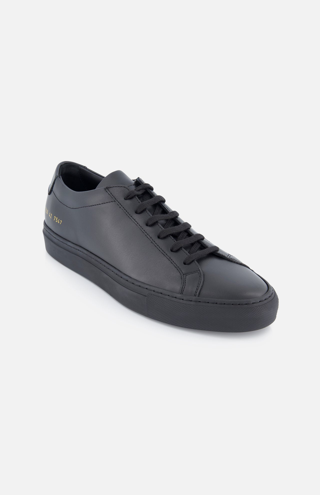 Men's Original Achilles Low Sneaker Leather Black (600678727691)