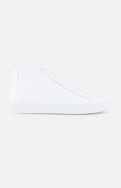 COMMON PROJECTSアキレスミッドメンズ/白/EUR42 Men's Common Projects Original Achilles Mid Sneaker | A.K.
