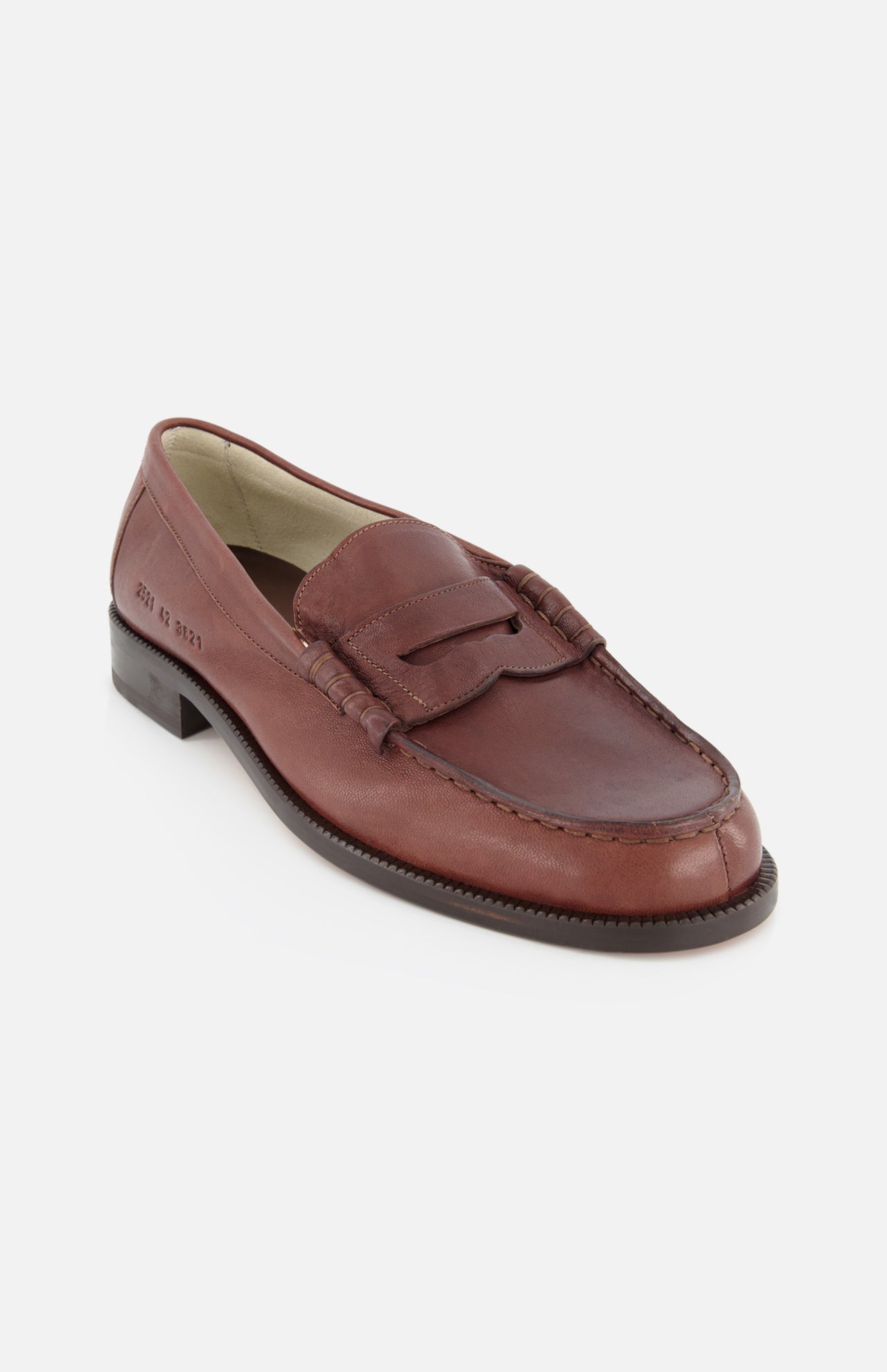 Soft Leather Slip On Loafer (14703000682859)