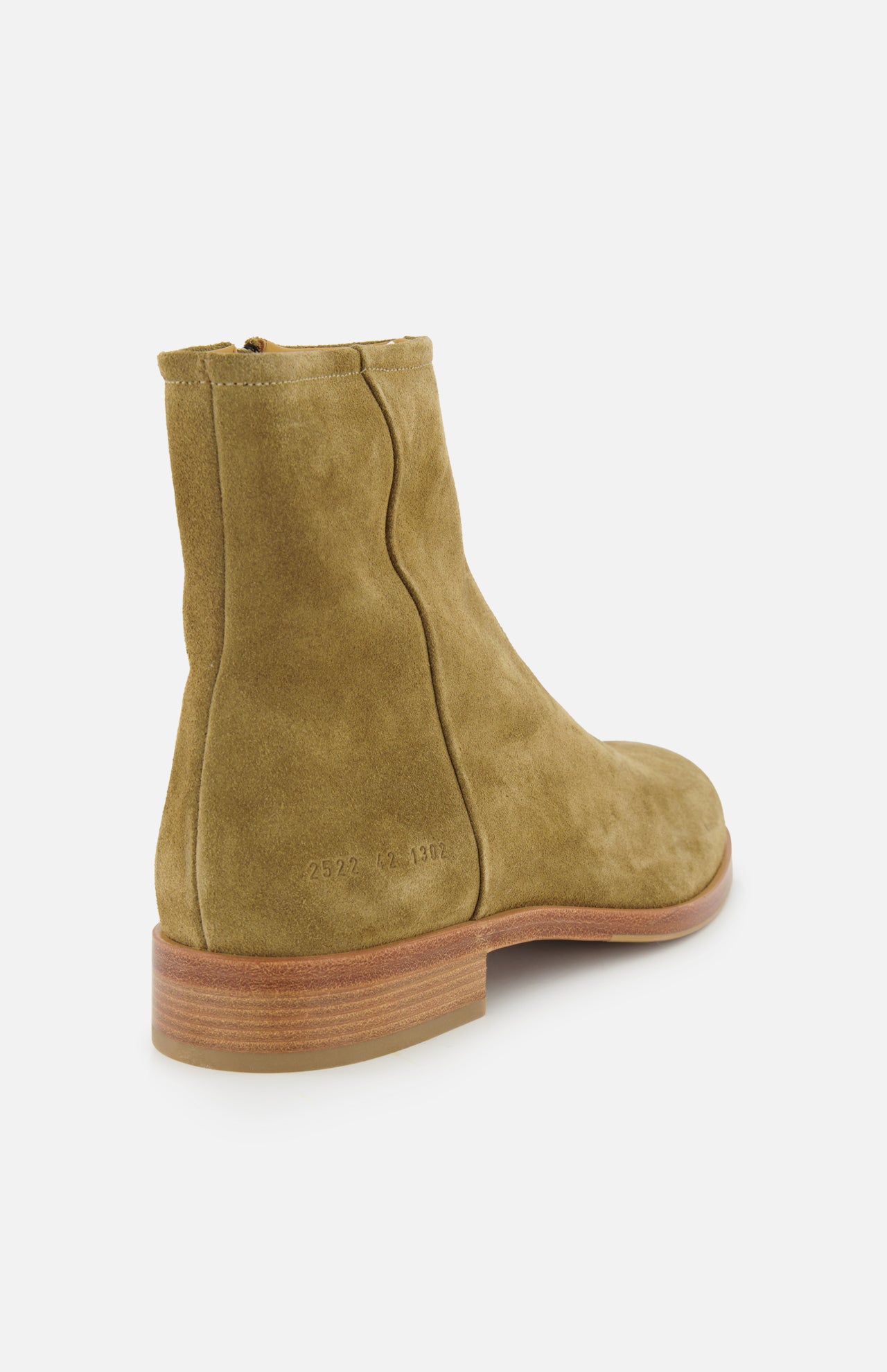 Suede Zipper Boot (14703000715627)