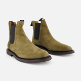 Waxed Suede Chelsea Boot (14703000617323)