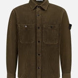 Corduroy Chest Pockets Shirt