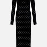 Cosma Crushed Velvet Dress