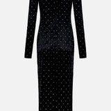 Cosma Crushed Velvet Dress