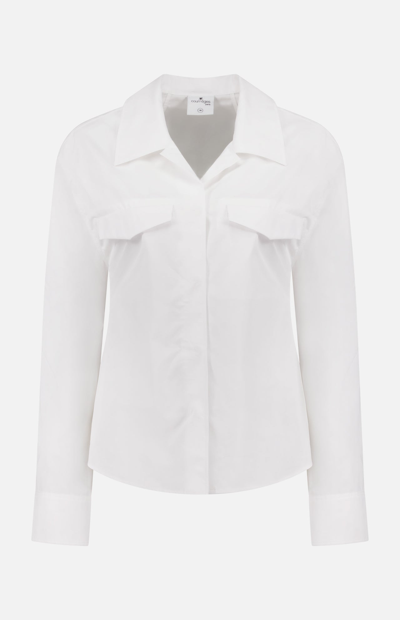 2-Pocket Poplin Shirt (14661261066603)