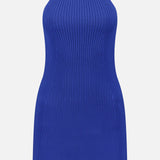 Buckle Rib Knit Dress (14661261001067)