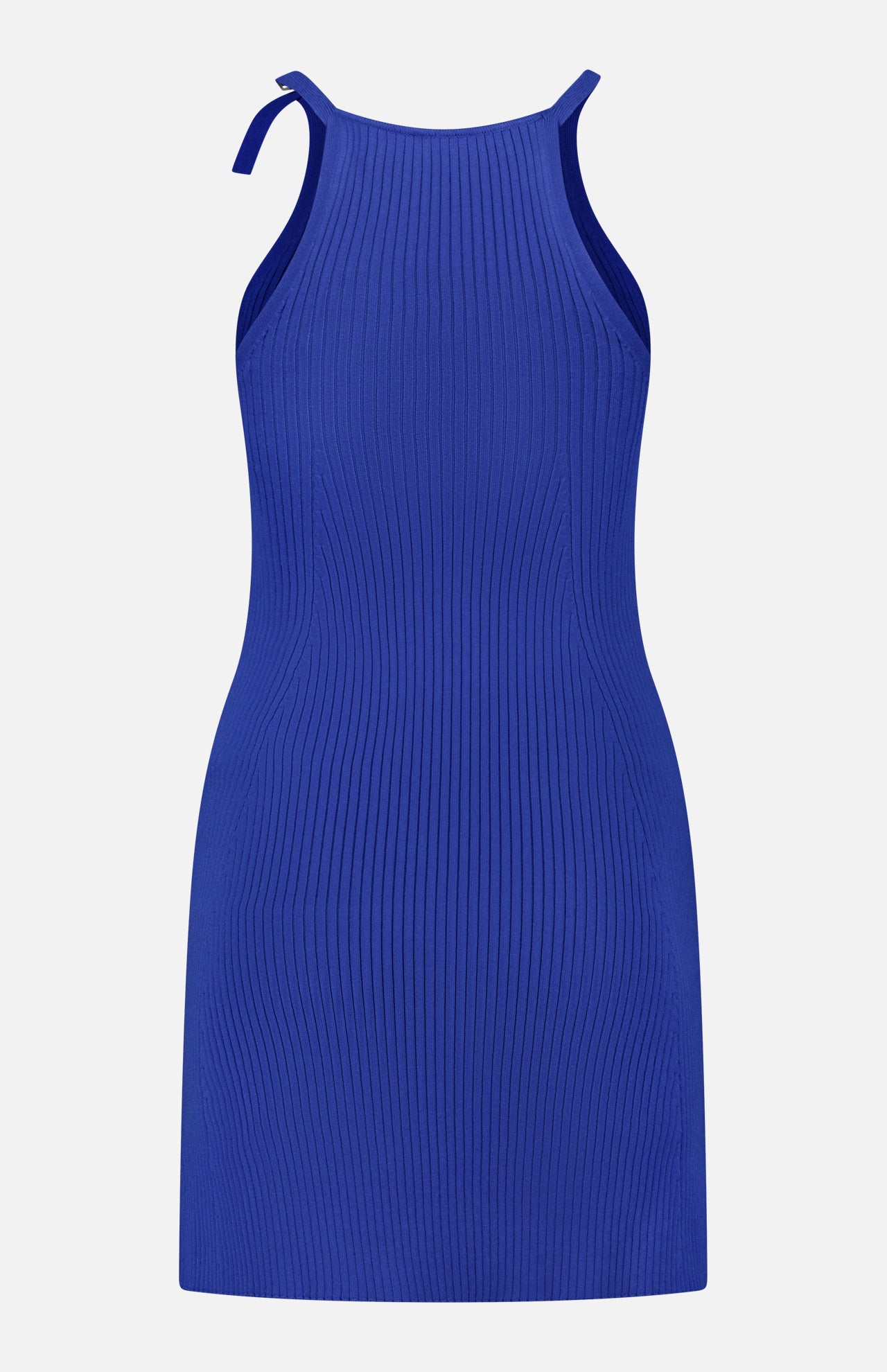 Buckle Rib Knit Dress (14661261001067)