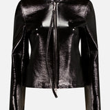 City Vinyl Jacket with Detachable Zipper Pull (14622007001451)
