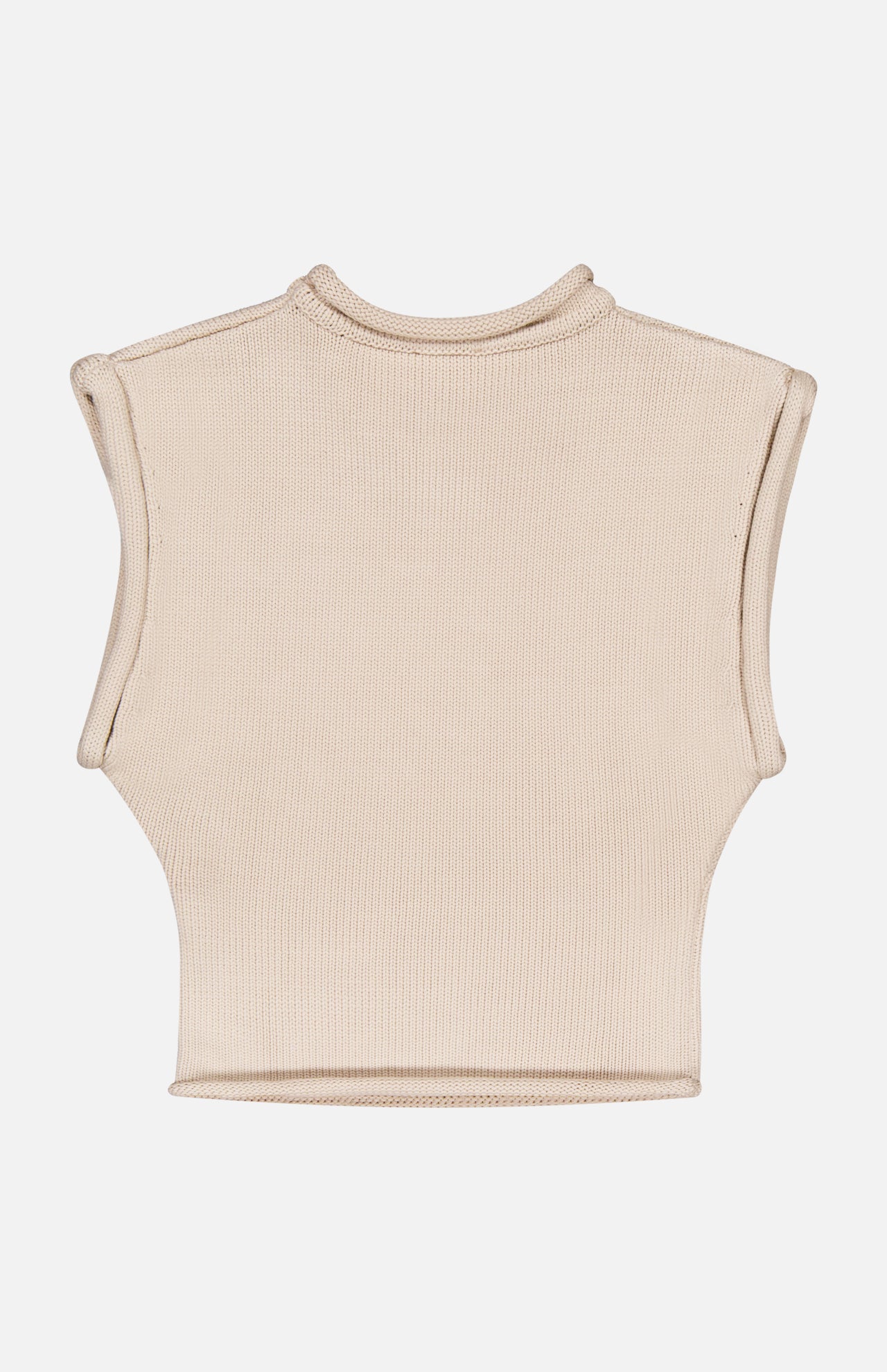 Cotton Knit Sleeveless Tank Top (14622007198059)