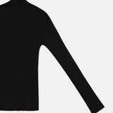 Frame Contrast Rib Knit Sweater (7482914406515)
