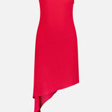 Knot Tech Crepe Dress (14622007099755)