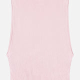 Mock Neck Light Rib Top (14661261033835)
