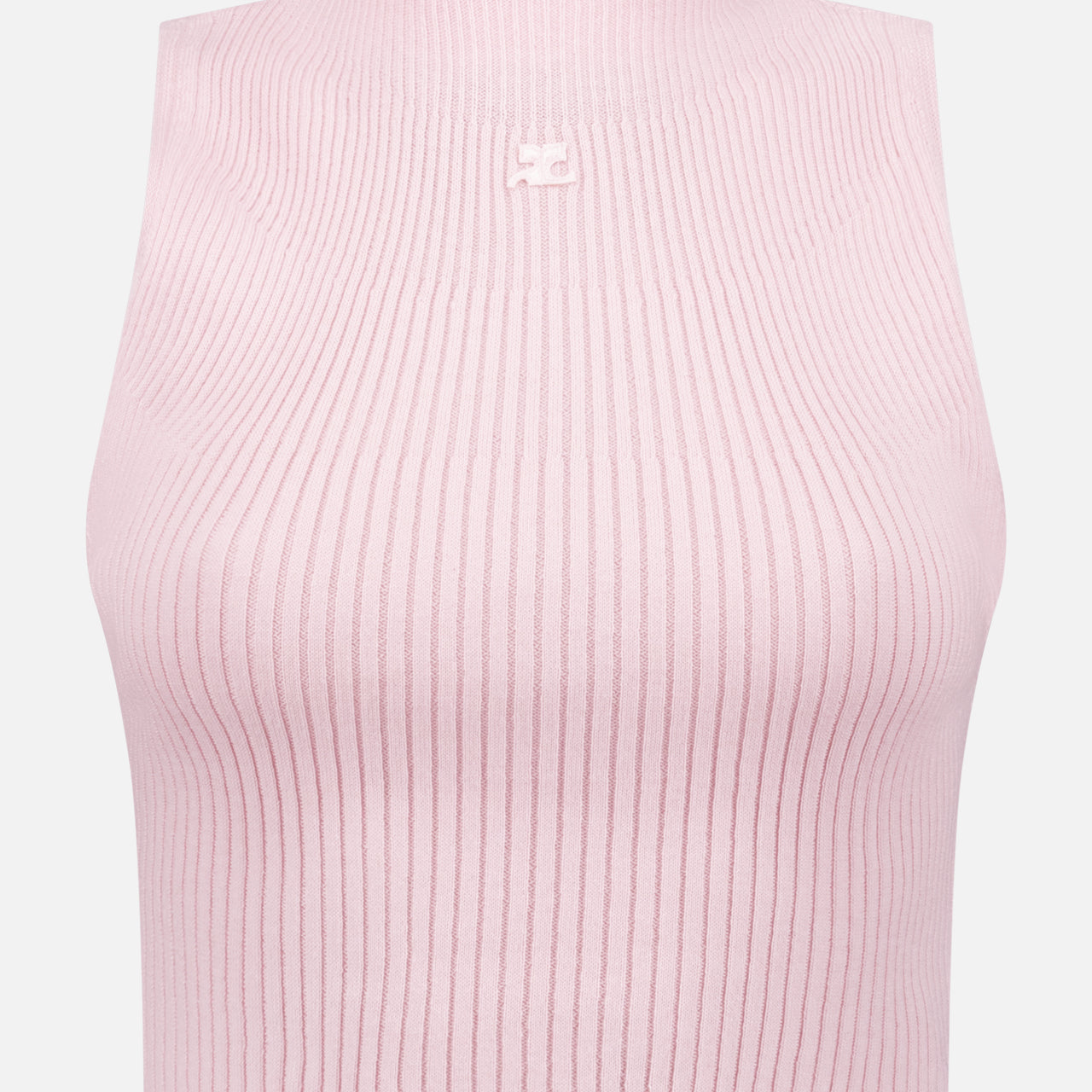 Mock Neck Light Rib Top (14661261033835)