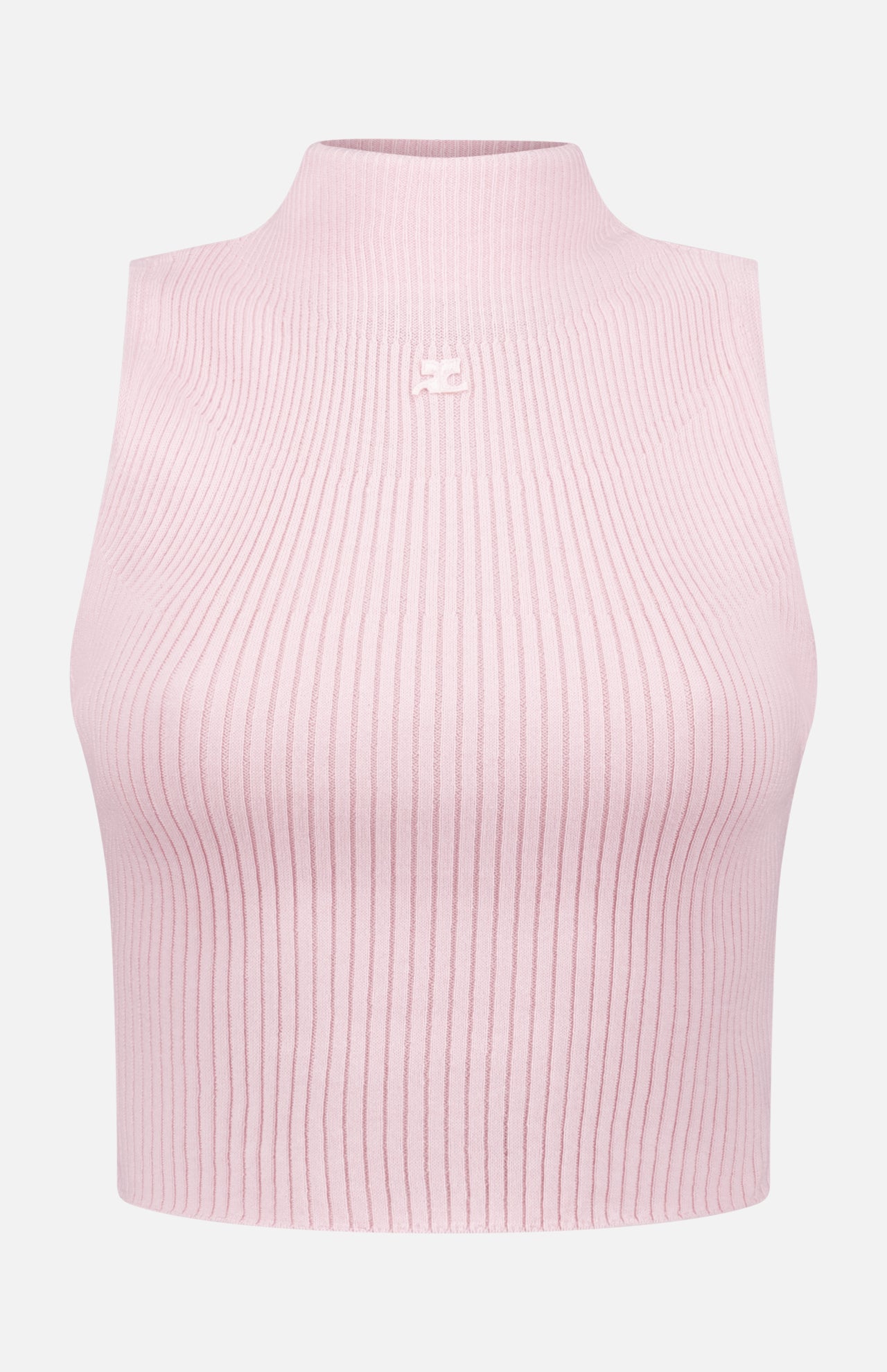Mock Neck Light Rib Top (14661261033835)