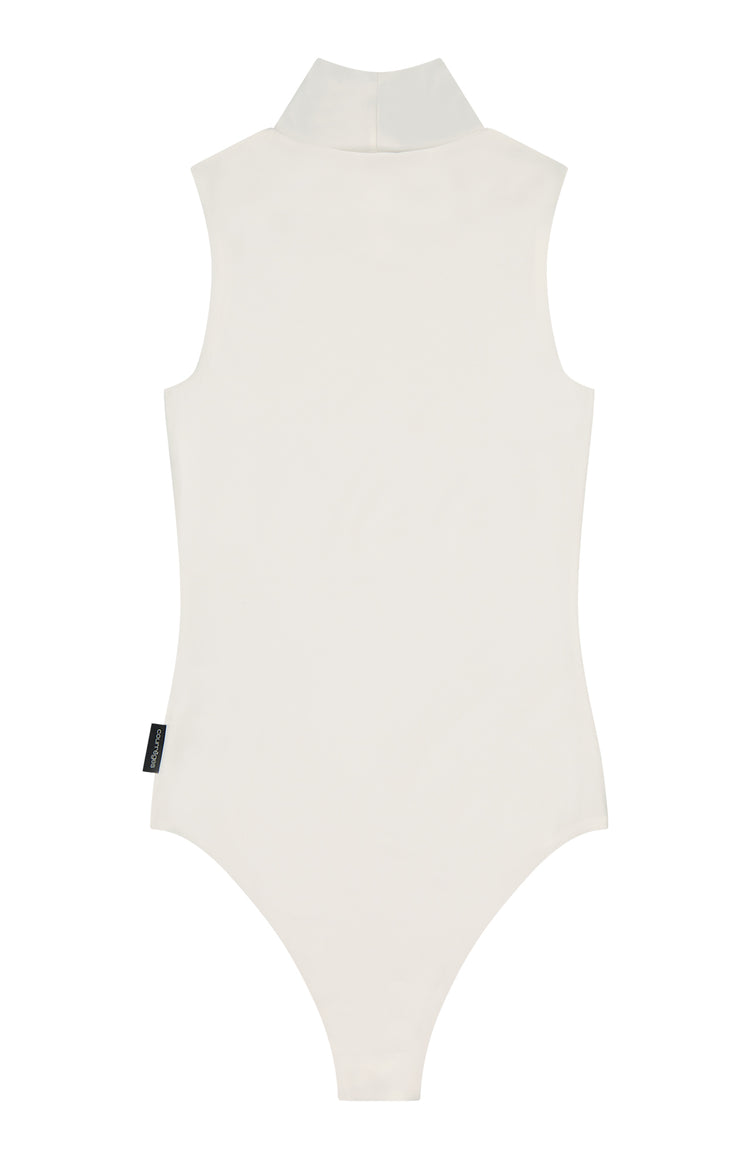 Mockneck Techno Jersey Bodysuit (7157376155763)
