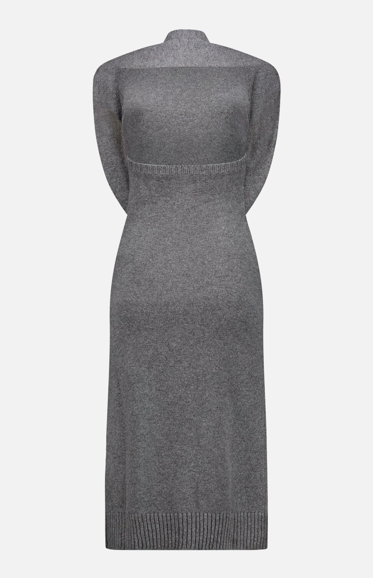 Multi-Styling Lambswool Midi Dress