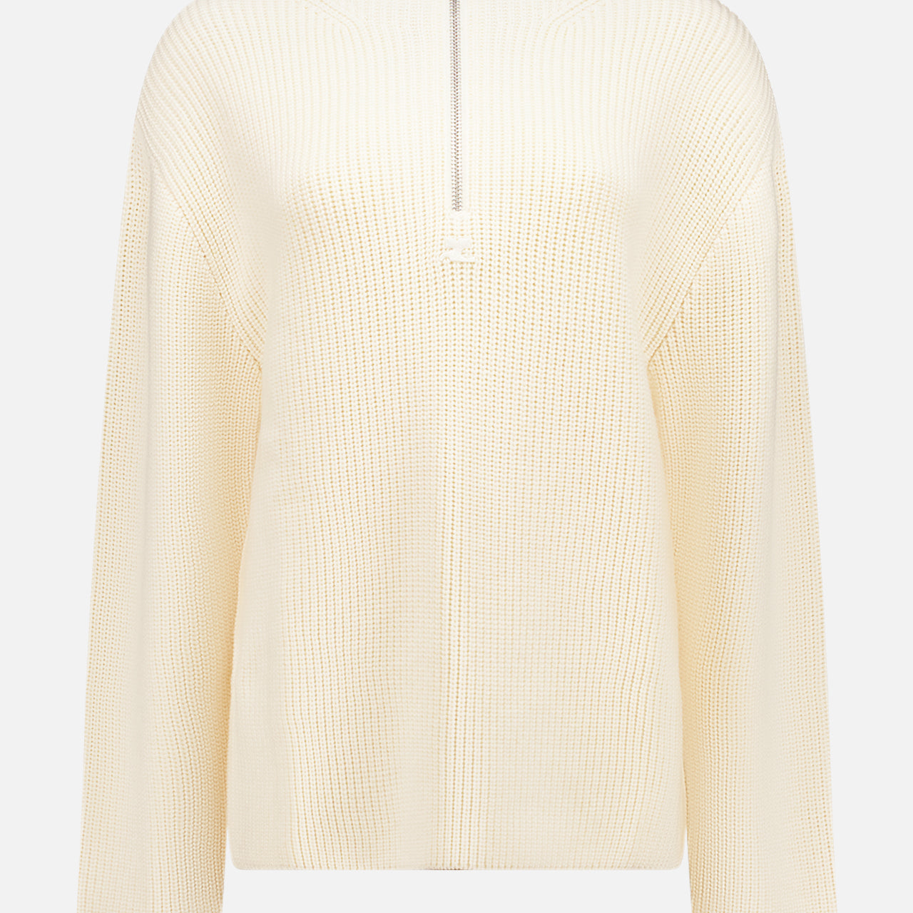 Ribbed Wool Hooded Sweater (7482914373747)