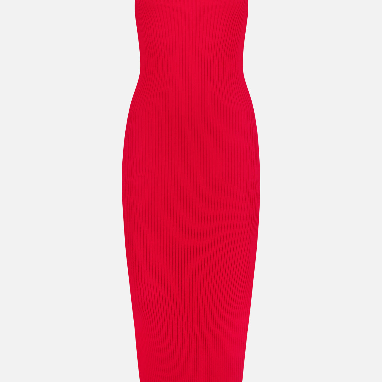 Scuba Rib Knit Long Dress (14622007230827)