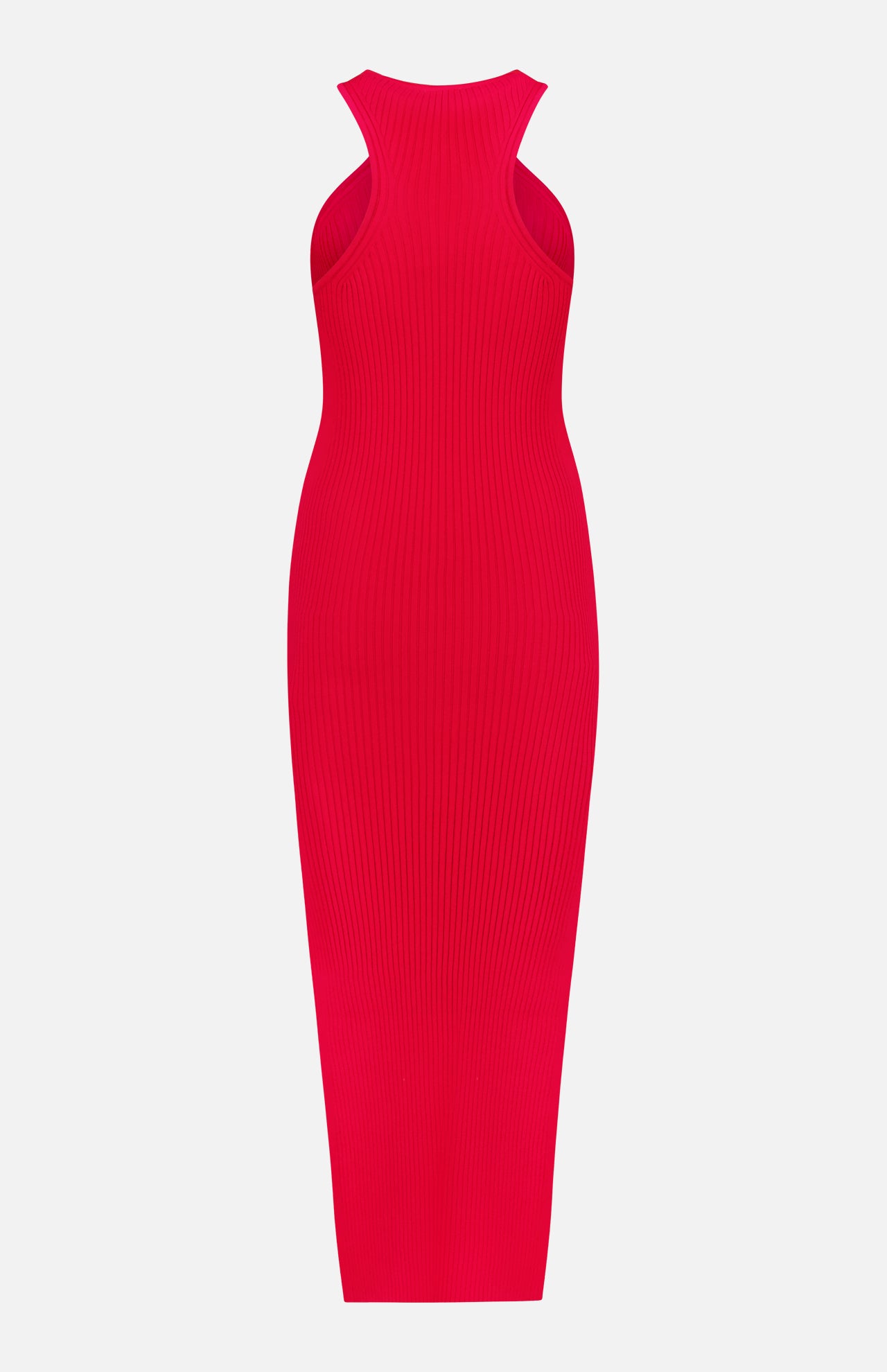 Scuba Rib Knit Long Dress (14622007230827)