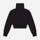 Trucker Cotton Zip Neck Sweater (14622006968683)