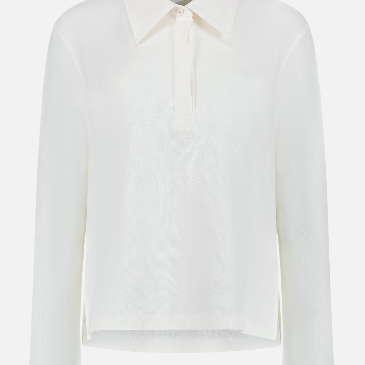 Long Sleeve Cotton Polo (7391597822067)