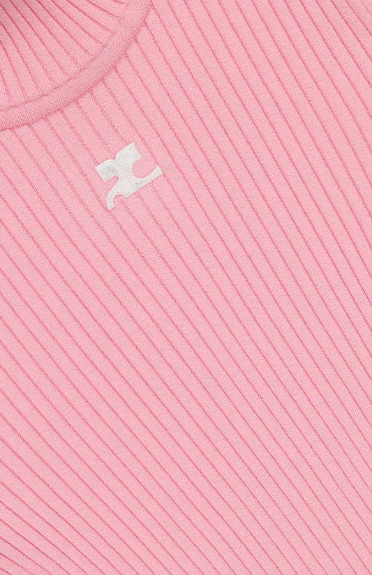 Mockneck Rib Knit Sweater (7157376647283)