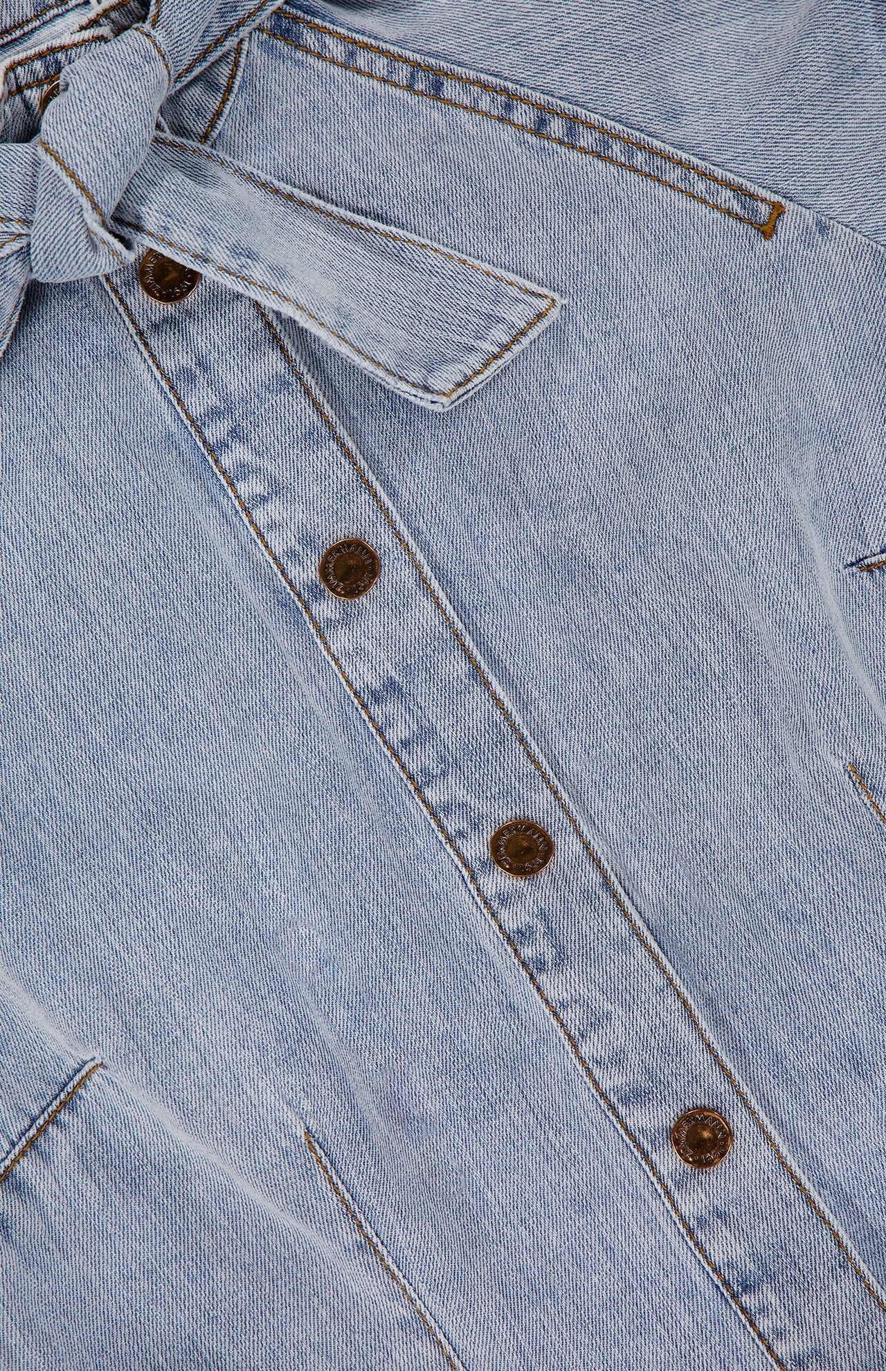 ZIMMERMANNDenim Tie Neck ShirtA.K. Rikk's