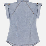 ZIMMERMANNDenim Tie Neck ShirtA.K. Rikk's