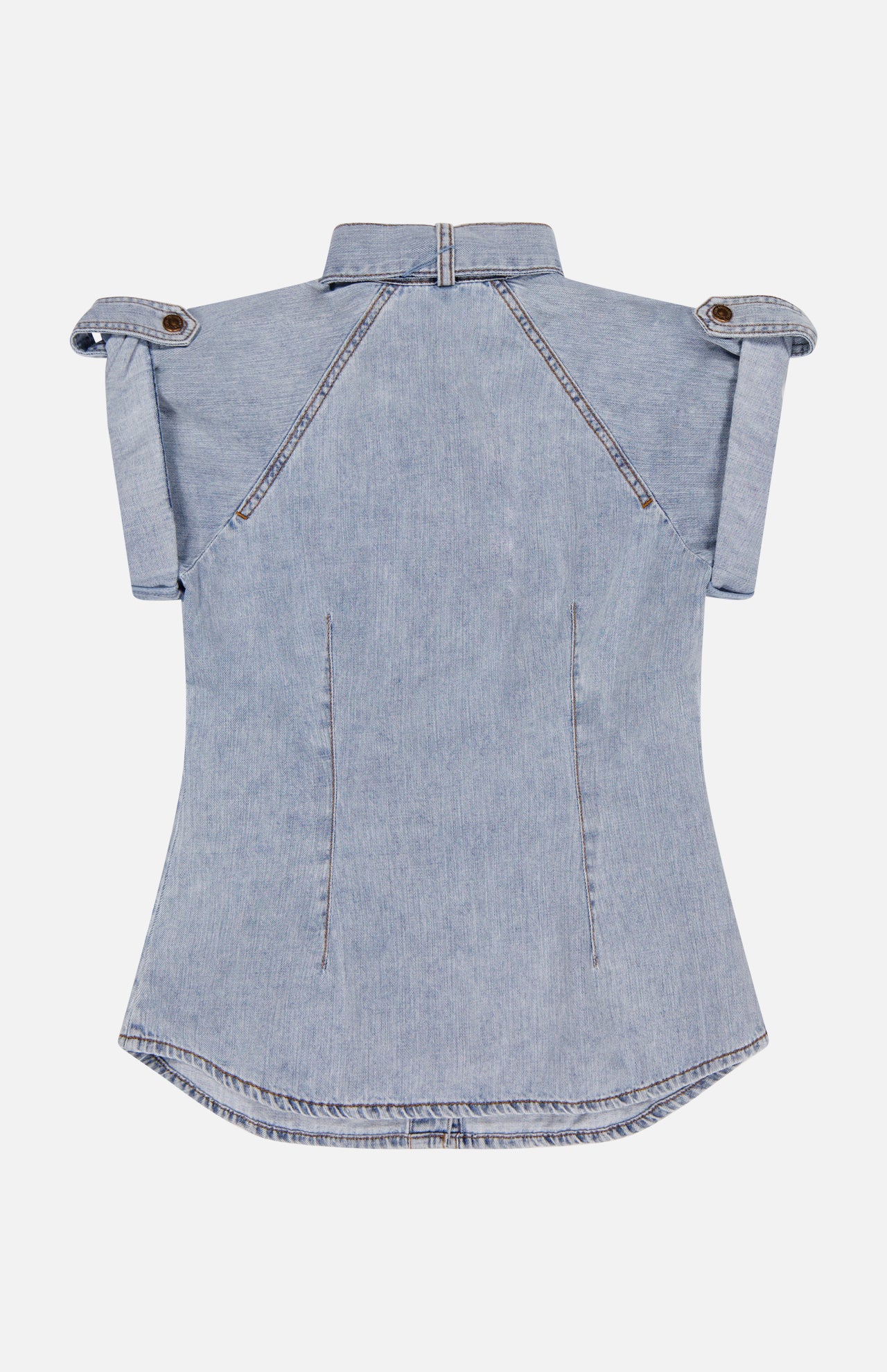 ZIMMERMANNDenim Tie Neck ShirtA.K. Rikk's