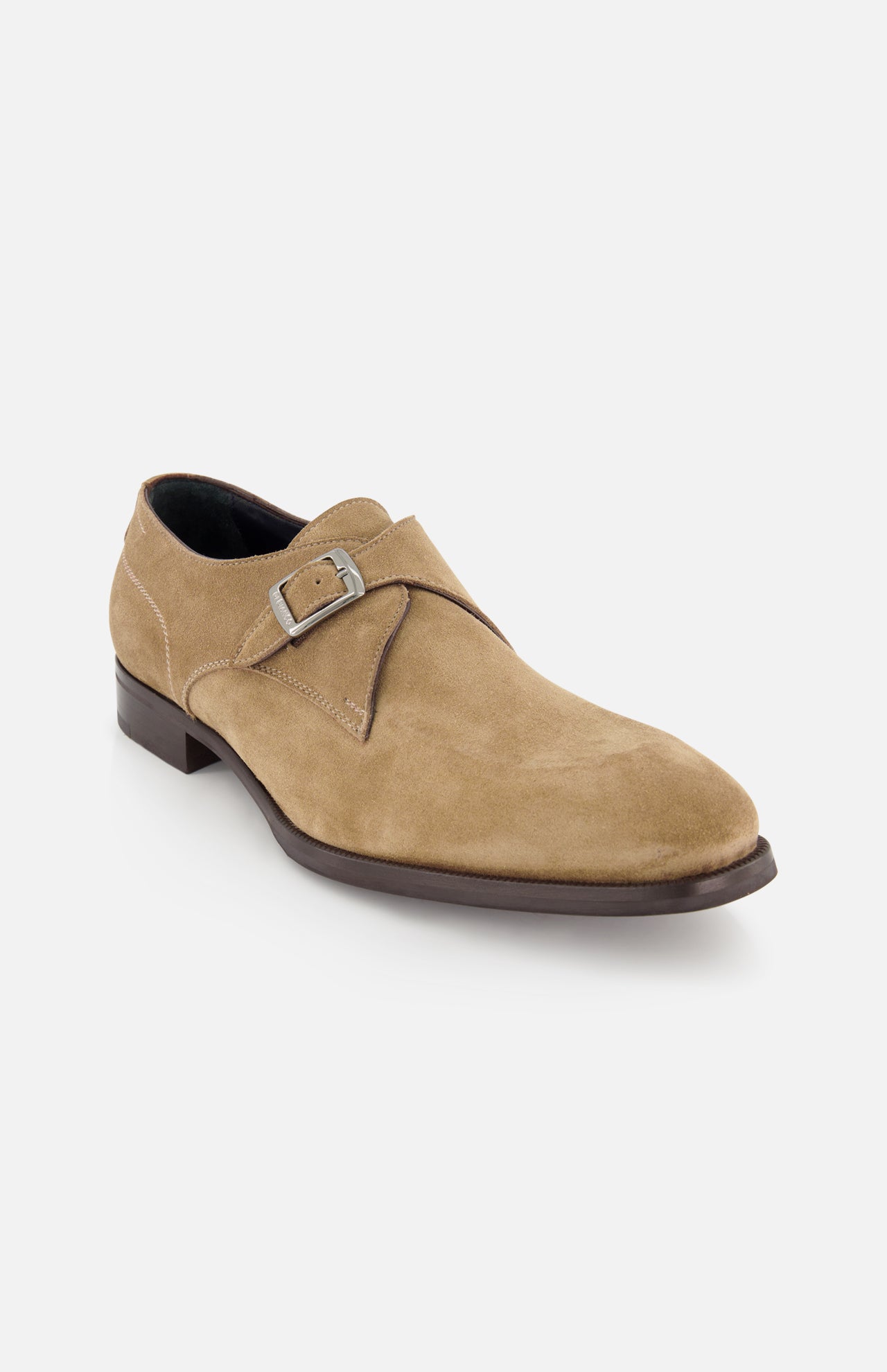 Suede Monk Strap Loafer (14669118865771)