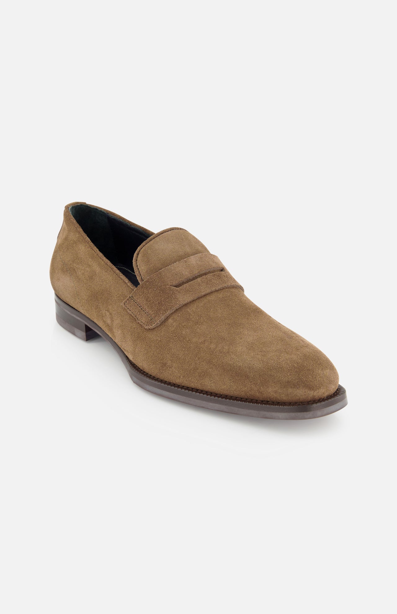 Suede Vicenza Reverse Stitch Loafer (14700427084139)