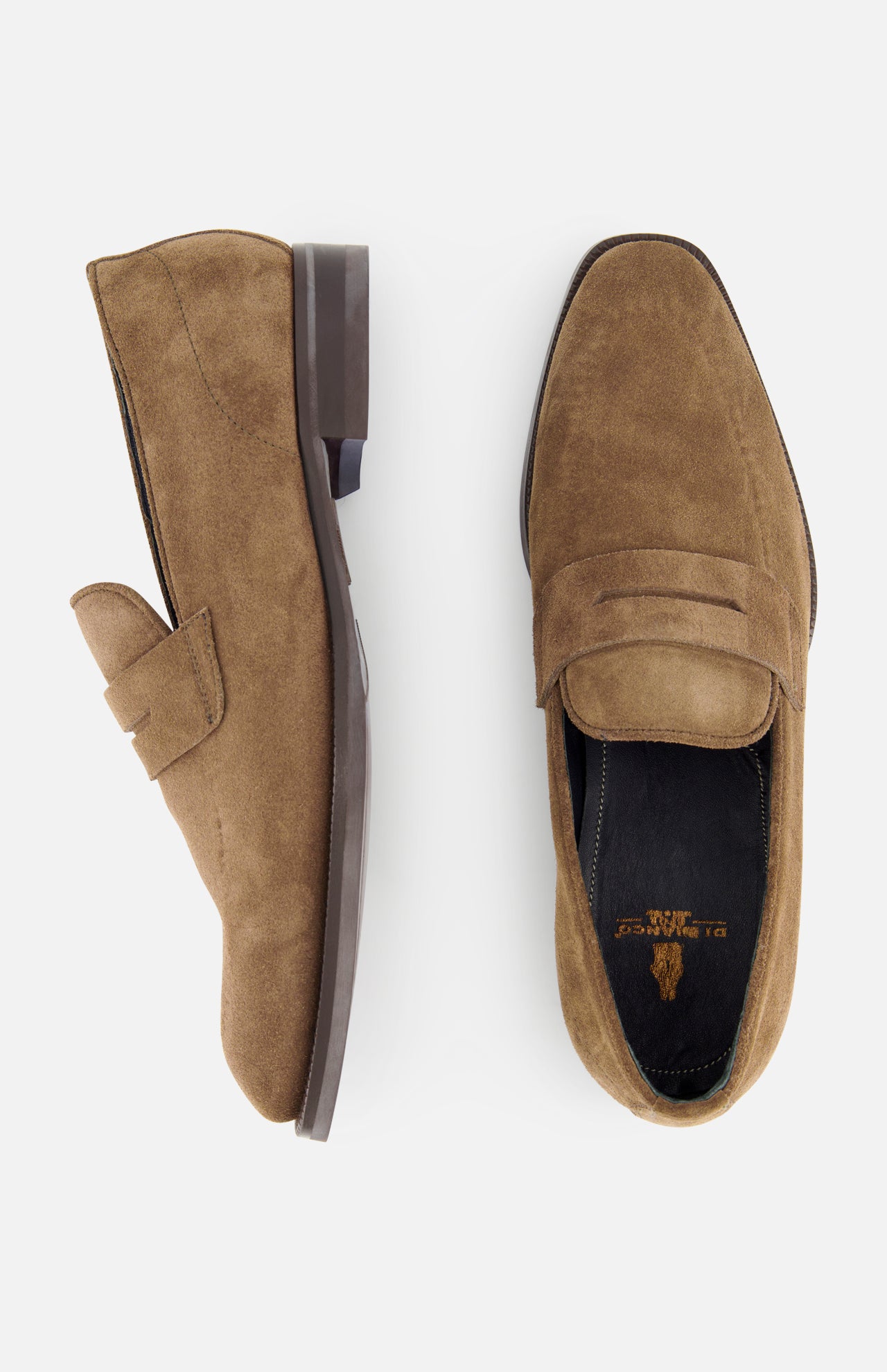 Suede Vicenza Reverse Stitch Loafer (14700427084139)