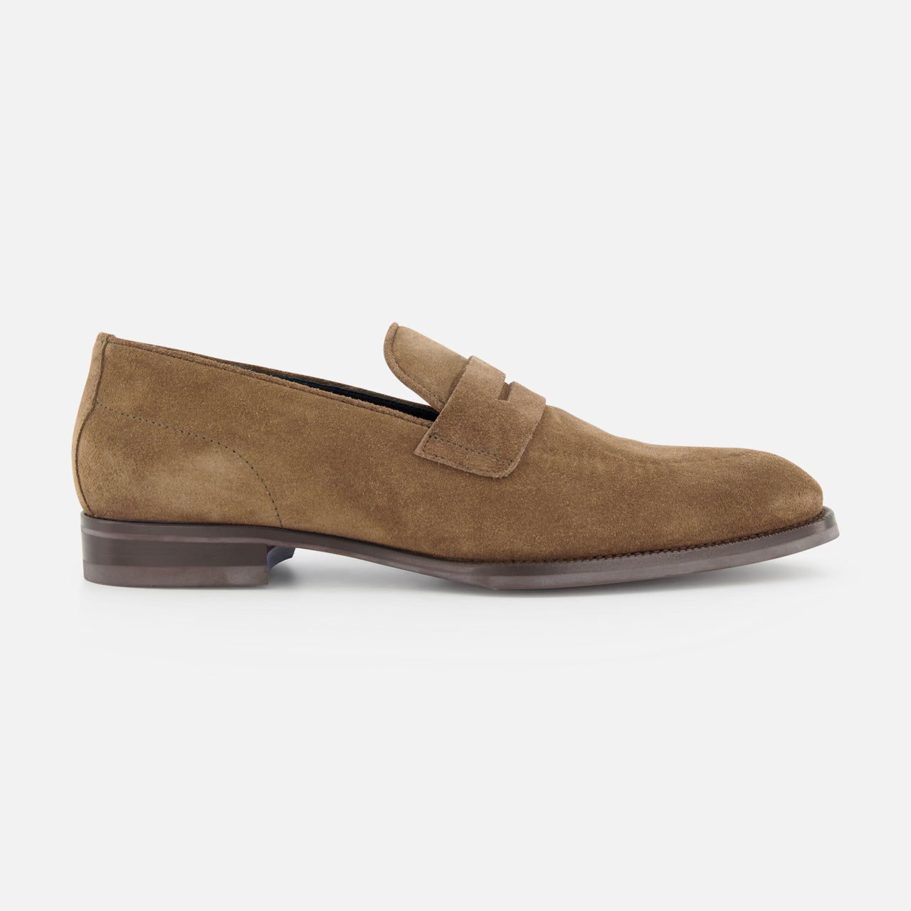 Suede Vicenza Reverse Stitch Loafer (14700427084139)