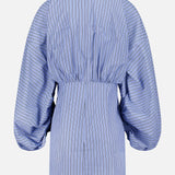 ZIMMERMANNDetachable Necktie Stripe Mini DressA.K. Rikk's