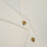 Elaria Solid Cashmere Cardigan