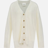 Elaria Solid Cashmere Cardigan
