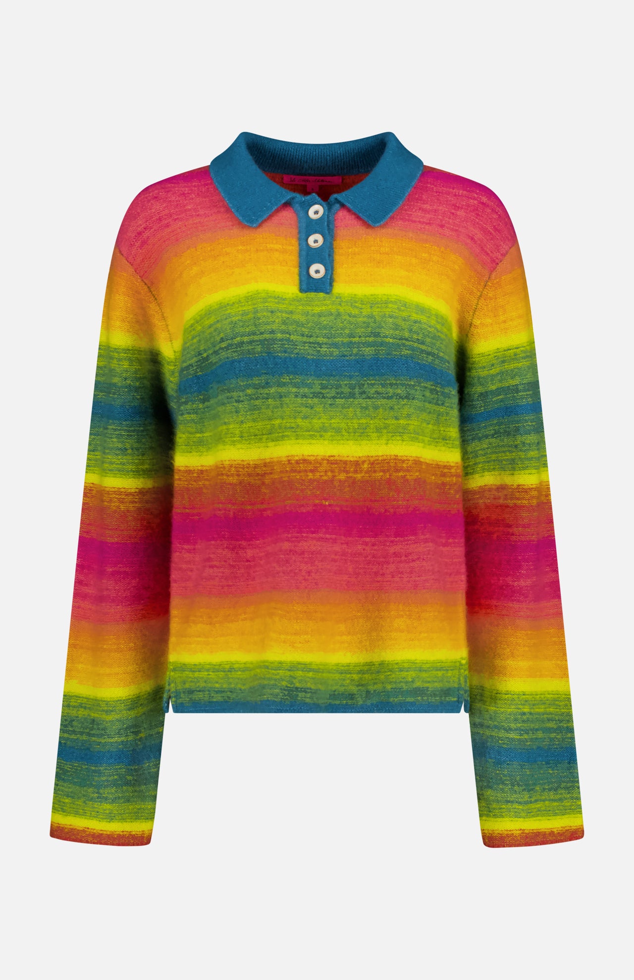 Blurry Striped Rugby Sweater (14650186924395)