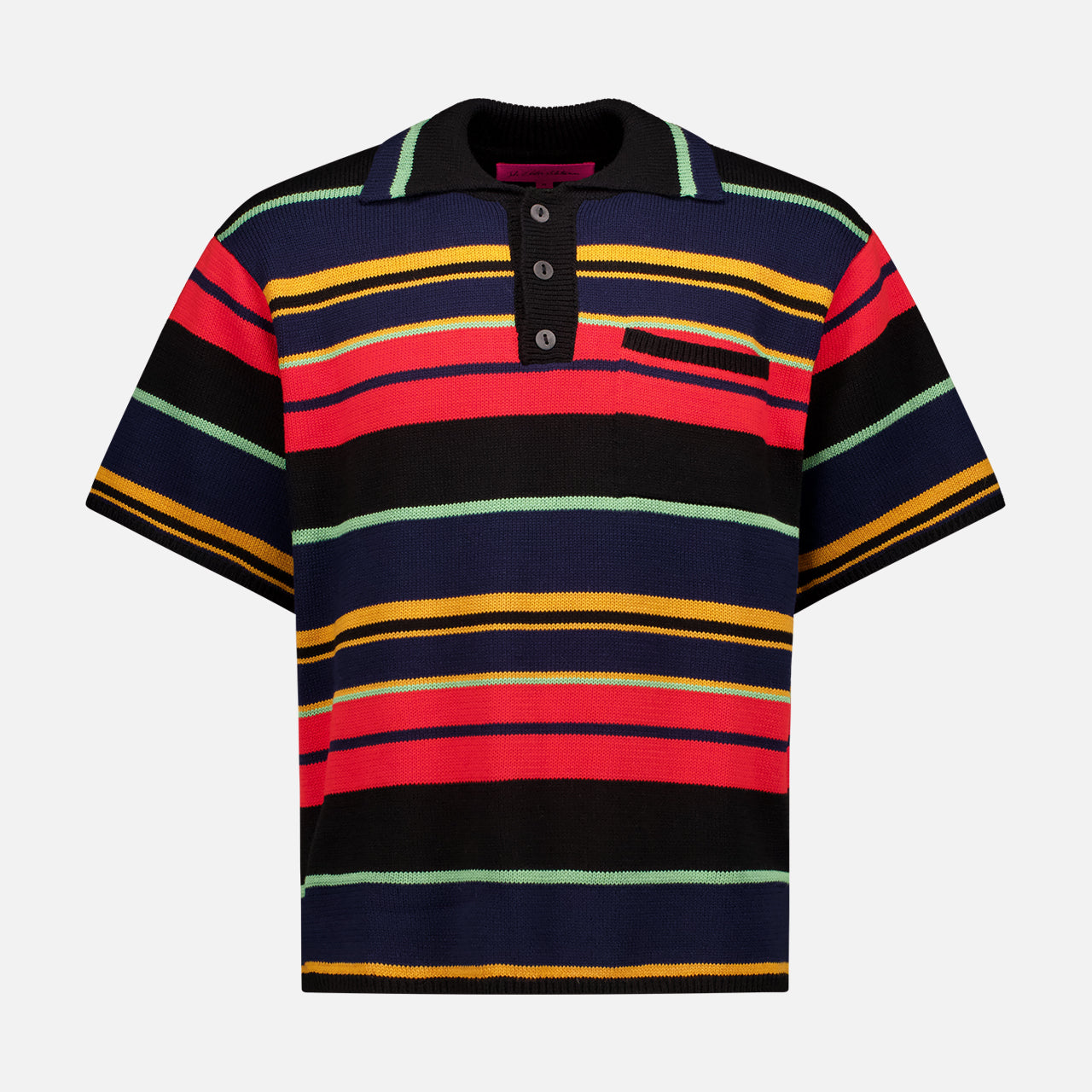 Rad Stripe Scally Polo (7461090918515)