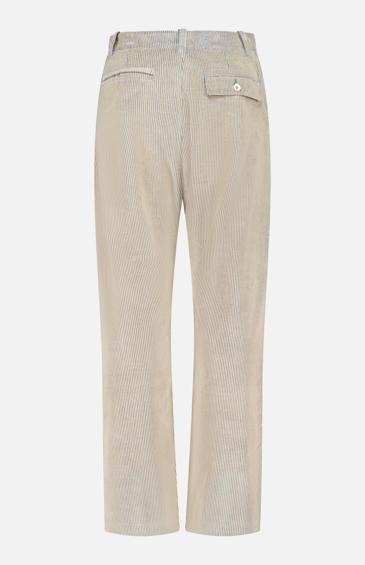 Wale Cord Pleated Trouser Pant (14685927342443)