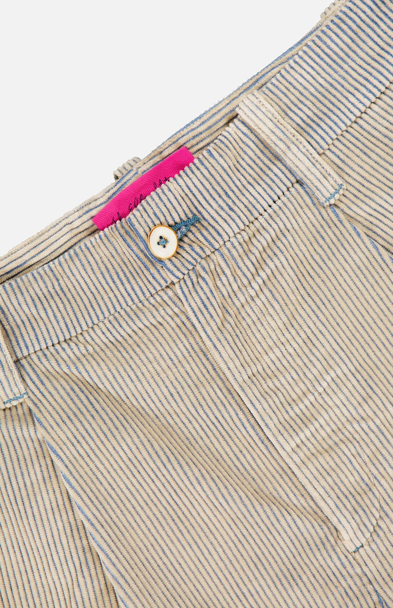 Wale Cord Pleated Trouser Pant (14685927342443)