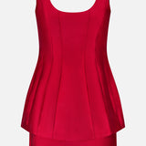 AMANDA UPRICHARDEmpire Peplum Waist DressA.K. Rikk's