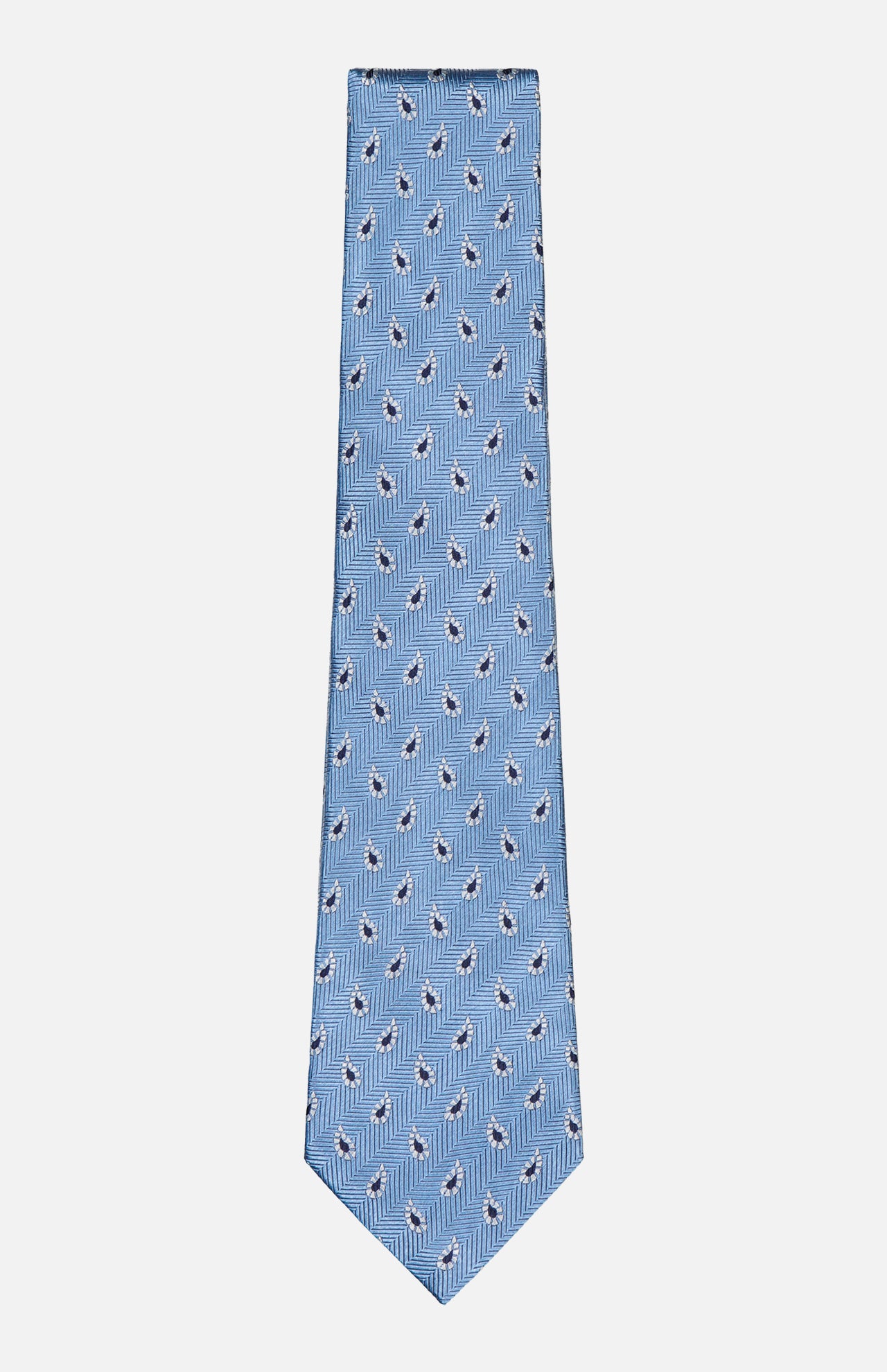Cinque Pieghe Jacquard Tie (7369809363059)