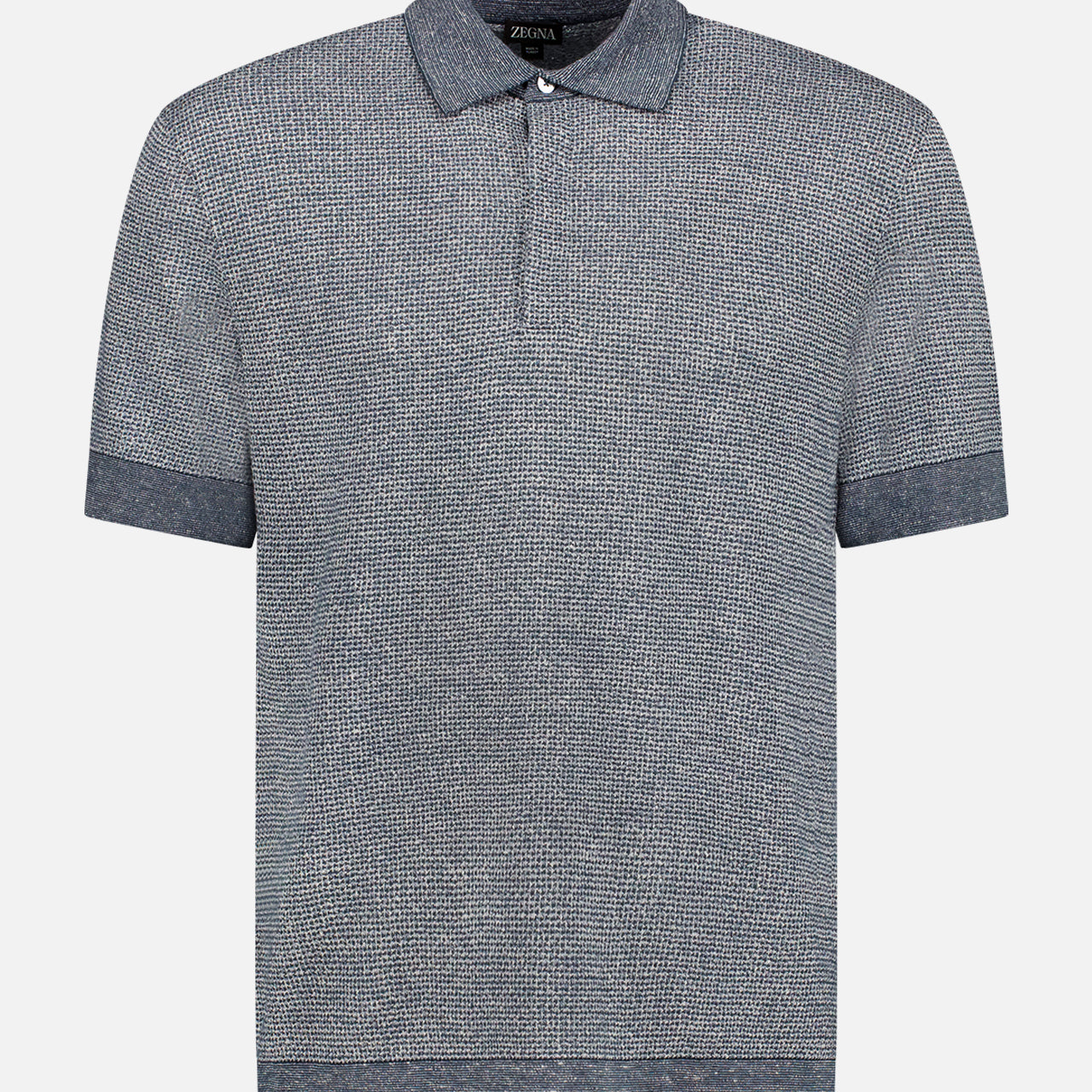 Cotton, Linen, and Silk Polo Shirt (14627282190699)